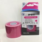 Venda Tape Neuromuscular 5 x 5 rosa